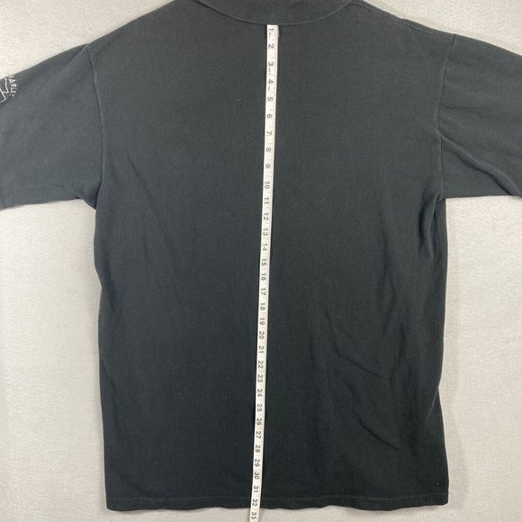 Harley Davidson Cycles Polo Shirt Mens XL Black Knit Logo Biker Motorcycle Denve - Picture 9 of 11